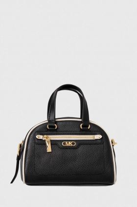 MICHAEL Michael Kors poseta de piele culoarea negru