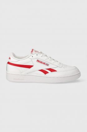 Reebok Classic sneakers din piele CLUB C culoarea alb 100032880