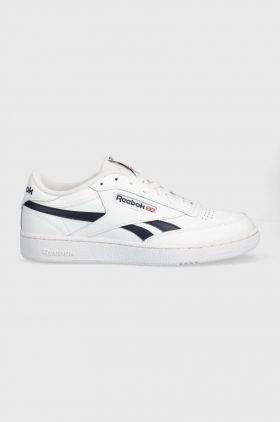 Reebok Classic sneakers din piele CLUB C culoarea alb 100032881