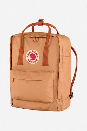 Fjallraven rucsac Kanken culoarea portocaliu, mare, cu imprimeu F23510.241.243-241