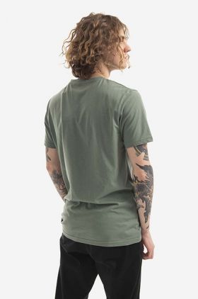 Fjallraven tricou culoarea verde, cu imprimeu F87313.614-614