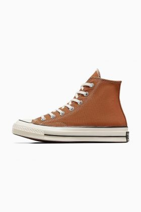 Converse teniși Chuck 70 culoarea maro, A04588C