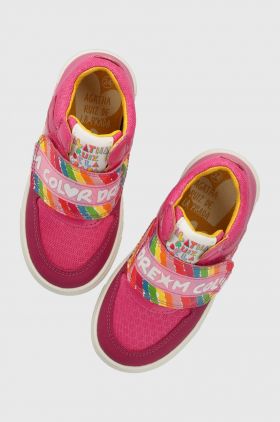 Agatha Ruiz de la Prada sneakers pentru copii culoarea roz