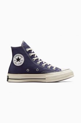 Converse teniși Chuck 70 culoarea bleumarin, A04589C