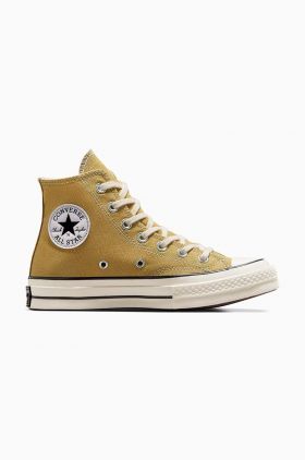 Converse teniși Chuck 70 culoarea galben, A04590C