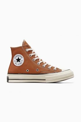 Converse teniși Chuck 70 culoarea maro, A04588C