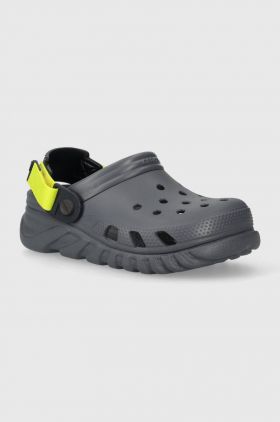 Crocs slapi copii DUET MAX II culoarea negru