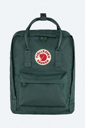 Fjallraven rucsac Kanken culoarea verde, mare, cu imprimeu F23510.667-667