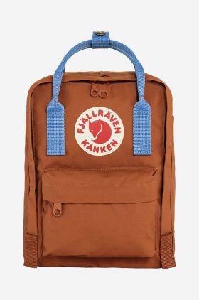 Fjallraven rucsac Kanken Mini culoarea portocaliu, mic, cu imprimeu F23561.243.537-537