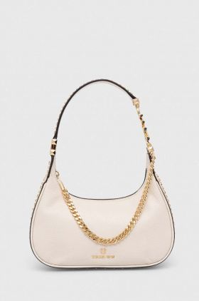 MICHAEL Michael Kors poseta de piele culoarea bej