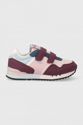 Pepe Jeans sneakers pentru copii culoarea violet