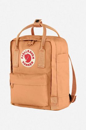 Fjallraven rucsac Kanken Mini culoarea portocaliu, mic, cu imprimeu F23561.241-241