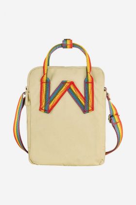 Fjallraven borsetă Kanken Rainbow Sling culoarea bej F23623.115.907-907