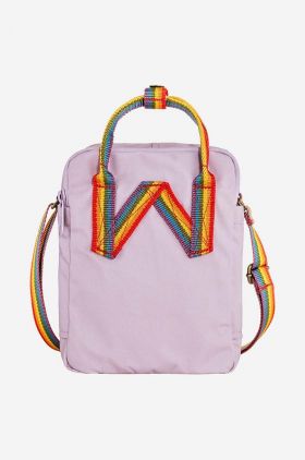 Fjallraven borsetă Kanken Rainbow Sling culoarea violet F23623.457.907-907