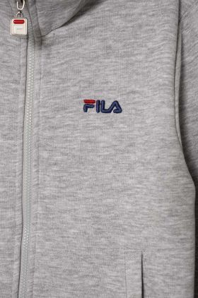 Fila bluza copii BREDDIN culoarea gri, melanj