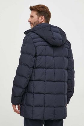Geox geaca barbati, culoarea albastru marin, de iarna