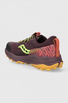 Saucony pantofi de alergat Xodus Ultra 2 culoarea bordo