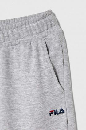 Fila pantaloni de trening pentru copii BLANKENHAIN culoarea gri, neted