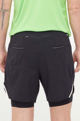 New Balance pantaloni scurți de alergare Q Speed culoarea negru