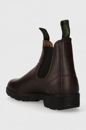 Blundstone cizme 2116 femei, culoarea maro, cu toc plat, 2116.Vegan.Brown