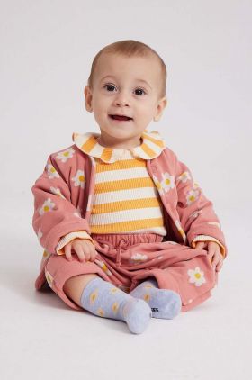 Bobo Choses bluza copii culoarea portocaliu, modelator