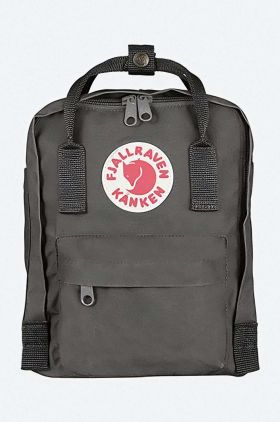 Fjallraven rucsac Kanken Mini culoarea gri, mic, cu imprimeu F23561.46-46