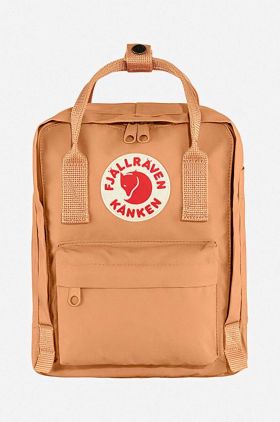 Fjallraven rucsac Kanken Mini culoarea portocaliu, mic, cu imprimeu F23561.241-241