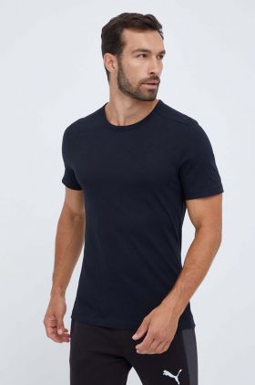 On-running tricou On-T barbati, culoarea negru, neted