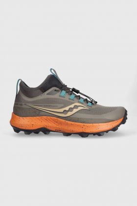 Saucony pantofi de alergat Peregrine 13 ST culoarea maro