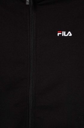 Fila bluza copii BIDINGEN culoarea negru, melanj