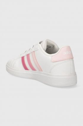 adidas sneakers pentru copii GRAND COURT 2.0 EL culoarea alb