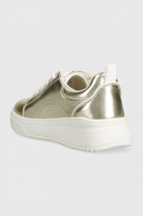 Michael Kors sneakers pentru copii culoarea auriu