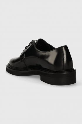 Gant pantofi de piele Jaczy barbati, culoarea negru, 27631386.G00