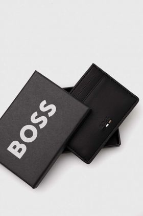 BOSS carcasa cardului culoarea negru