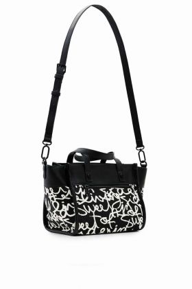 Desigual poseta culoarea negru