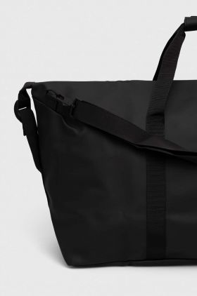 Rains geanta 14210 Weekendbags culoarea negru