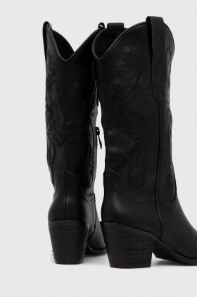 Answear Lab cizme X limited collection NO SHAME femei, culoarea negru, cu toc drept