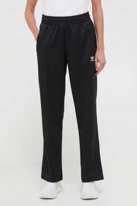 adidas Originals pantaloni de trening culoarea negru, neted