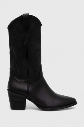 Answear Lab cizme X limited collection NO SHAME femei, culoarea negru, cu toc drept