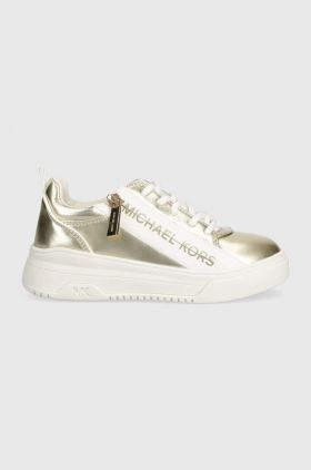 Michael Kors sneakers pentru copii culoarea auriu