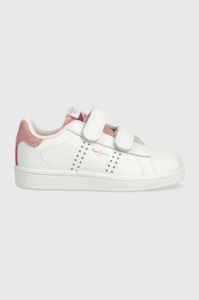 Pepe Jeans sneakers pentru copii culoarea alb