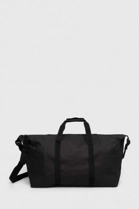 Rains geanta 14210 Weekendbags culoarea negru