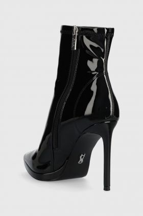 Steve Madden botine Kaylani femei, culoarea negru, cu toc cui, SM19000030