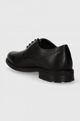 Aldo pantofi de piele 13665186 NOBEL 004 barbati, culoarea negru