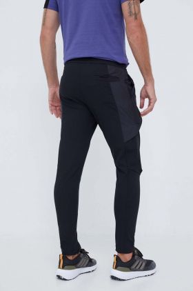adidas pantaloni de trening culoarea negru, cu imprimeu