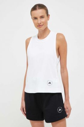 adidas by Stella McCartney top femei, culoarea alb IB6858