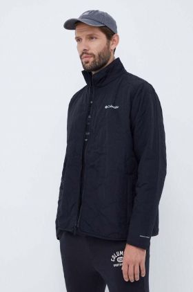 Columbia geaca barbati, culoarea negru, de tranzitie