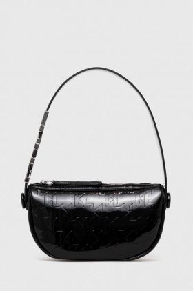 Karl Lagerfeld poseta culoarea negru