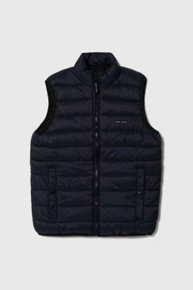 Pepe Jeans vesta copii Outerw Gilet culoarea albastru marin