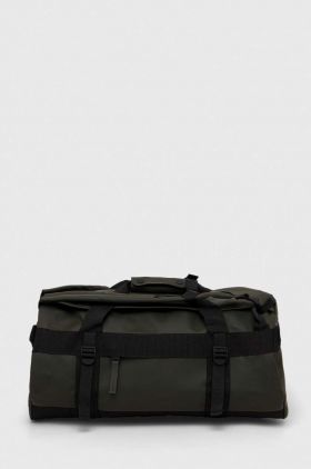 Rains geanta 13480 Duffel Bags culoarea verde